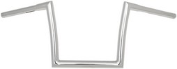 Handlebars 1-1/4" Strip 10" Rise Handlebar Fatbob 10 Ch