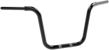 Khrome Werks Handlebar 1-1/4" Bobber 12" Ape Hanger Black Handlebar 12