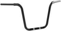 Khrome Werks Handlebar 1-1/4" Bobber 14" Ape Hanger Black Handlebar 14