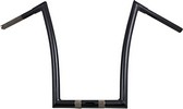 Handlebar 17" Ape Hanger 1-1/4" Gloss Black Handlebar 17 Blk Fltr15+