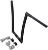 Handlebar 17" Ape Hanger 1-1/4" Flat Black Handlebar 17 Flb Fltr15+