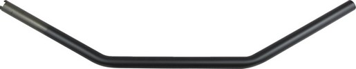 Drag Specialties Handlebar 1" Dragster X-Wide Flat Black Tbw Handlebar