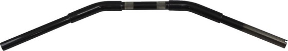 Drag Specialties Handlebar 1-1/4" Drilled Buffalo Drag Bar Black Tbw H