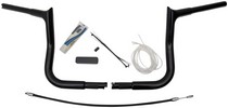 Fat Baggers Inc. Handlebar 10" Bl Pt Flh Handlebar Kit 10 Flht/Flhx 08