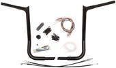 Fat Baggers Inc. Handlebar 16" Bl Pt Flh Handlebar Kit 16 Flht/Flhx 08