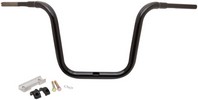 La Choppers Black 14" 1-1/2" Bagger Prime Ape Handlebar H-Bar 1.5 Ape