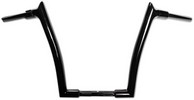 Fat Baggers Inc. H-Bar Bl 1.5"14"Pt L-Flhr Handlebar 14 Fltr 05-13/Flh