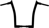Fat Baggers Inc Handlebar - Pointed Top - 16" - Black H-Bar Bl 1.5"16"