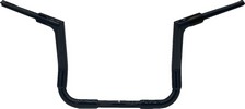 Fat Baggers Inc Handlebar - Flat Top - 12" - Black H-Bar Blk 1.5"12"Ft