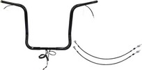 Fat Baggers Inc. H-Bar Bl.Rt 1.25"16"14-15 Handlebar Kit 16 Flht 14-15