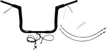 Fat Baggers Inc. H-Bar Kt Bl 1.5"12" F-Top Handlebar Kit 12 Flht 14-15