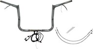 Fat Baggers Inc. H-Bar Pt Ch1.25"12"4-15Fl Handlebar Kit 12 Flht 14-15