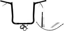 Fat Baggers Inc H-Bar Pt Bl1.25"16"21-2Fl H-Bar Pt Bl1.25"16"21-2Fl