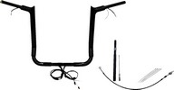 Fat Baggers Inc. H-Bar Pt Bl 1.5"16"21+ Fl Handlebar Kit 16 Flht 21-23