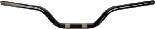 Slyfox Handlebar - 1-1/8" - Mid Bend - Black Handlebar 1 1/8 Mid B Bk