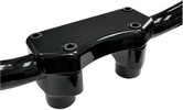 Drag Specialties Riser Kit Buffalo 1.5" W/ Top Clamp Black For 1" Rise