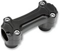 Riser Kit 1-1/4" Bonebar Clamp Black Risers 1.25 W/Clmp Bone B