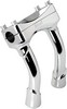 Biltwell Chrome 6" Oversized Murdock Pullback Risers Riser Mrdock Pbo/