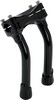 Biltwell Black 8" Oversized Murdock Pullback Risers Riser Mrdock Pbo/S