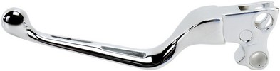 Drag Specialties Clutch Lever Slotted Wide Blade Chrome Lever Clt Slot