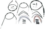 Burly Brand Cable Kit 16" Black W/O Abs Bar Install Kt 97-03Xl 16