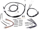 Burly Brand Cable Kit 12" Black W/O Abs Control Kit 2006 Fxd 12