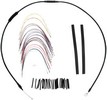 Burly Brand Cable Kit 13" Black W/Abs Control Kt Flh (Abs) 13"