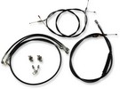 La Choppers 12-14" Ape Cable Kit Black Coated For Abs Models Hd Cable