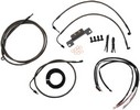 La Choppers Cable And Brake Line Kit Midnight Black For 12"-14" Ape Ha
