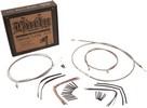 Burly Brand Cable Kit Handlebar 16" Abs Stainless Steel Cable Kit Ss 1