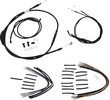 Burly Brand Cable Kit T-Bar 14" Non-Abs Black Control Kt 14 T 07-11 Fx