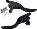 Drag Specialties Lever Set Short Blk 08-13 Tour Lever Set Short Matte