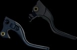 Drag Specialties Lever Set Short Blk 14-22 Xl Lever Set Short Matte Bl