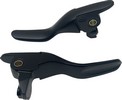 Drag Specialties Lever Set Short Blk 17-20 Tour Lever Set Short Matte