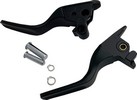 Drag Specialties Lever Set Short Blk 18-23 Softail Lever Set Short Mat