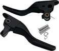 Drag Specialties Lever Set Short Blk 21-23 Tour Lever Set Short Matte