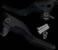 Drag Specialties Lever Set Short Blk 21-23 Tour Lever Set Short Matte
