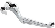 Drag Specialties Clutch Lever Slotted Wide Blade Chrome Lever Slotclt