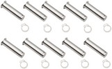 Drag Specialties Pivot Pin/Clip Kits Chrome Pin Pivt Chr 04-19Xl 10Pk