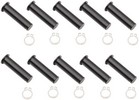 Drag Specialties Pivot Pin/Clip Kits Black Pin Pivt Blk 04-19Xl 10Pk