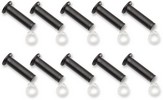 Drag Specialties Brake Side Pivot Pin/Clip Kits Black Pin Brke Blk 08-