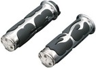 Kuryakyn Iso-Flame Grips For Dual Cable Throttle Grip Iso Flame