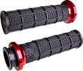 Odi Grips - Indian - Black/Red Vtwin Hart Luck Bk/Rd