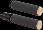 Arlen Ness Grips - Knurled - Tbw - Brass Grips - Knurled - Flhx/Fltr 2