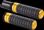 Arlen Ness Grips - Speedliner - Tbw - Gold Grips - Speedliner - Flhx/F