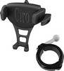 Ciro Phone Holder - Constrictor - Black - Black 1-1/2" Handlebar Mount