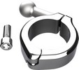 Ciro Clamp - Aluminum - Gen 2 - 1-1/4"/1-1/8" - Chrome Clamp Aluminum
