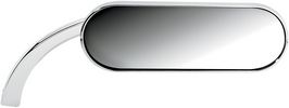 Arlen Ness Mirror Mini-Oval Micro Chrome Right Mirror Mini Oval Mirco