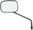 Drag Specialties Mirror Rectangular Black W/ Lowrider Stem Mirror Pln