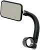 Biltwell Utility Rectangular 1" Clamp-On Mirror Bl